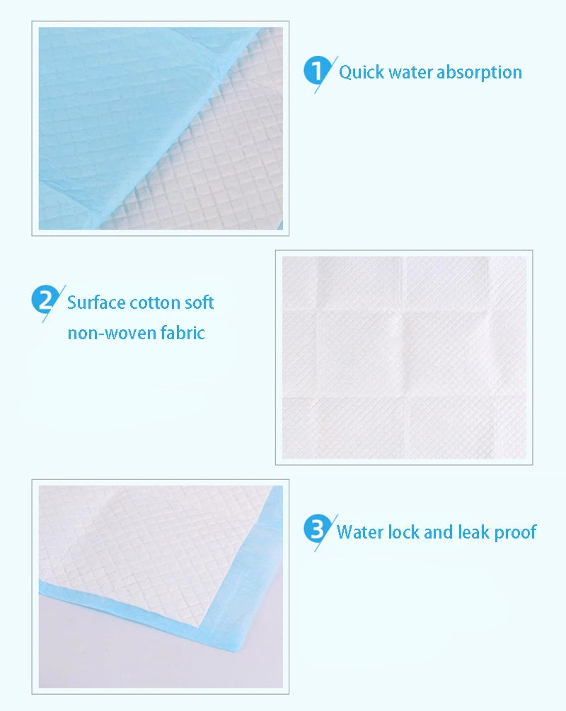 Super Absorbent Dog Training Pads – Leak-Proof Disposable Puppy Pee Pads | 33×45cm, Packs of 20/50/100