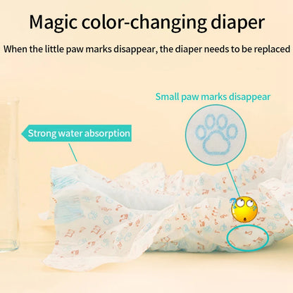 Dog Diapers & Physiological Pants – Super Absorbent, Leak-Proof | Female & Male, XXS–XL, Non-Woven (Fast US Shipping)