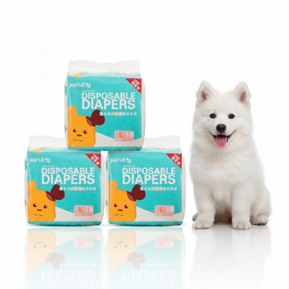 Dog Diapers & Physiological Pants – Super Absorbent, Leak-Proof | Female & Male, XXS–XL, Non-Woven (Fast US Shipping)