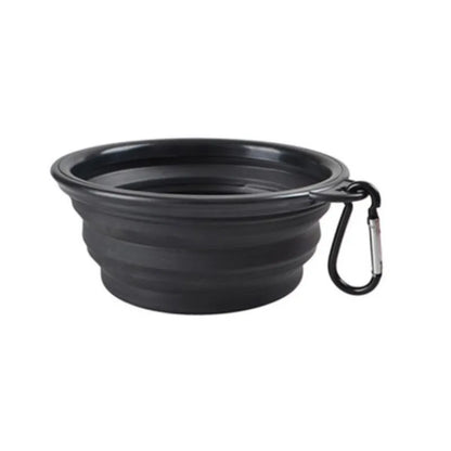Collapsible Pet Travel Bowl – Portable TPR Silicone Food & Water Bowl | 350ml, 9 Colors for Dogs & Cats